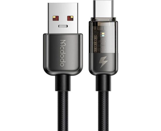 Cable USB-C  Mcdodo CA-3150, 6A, 1.2m (black)