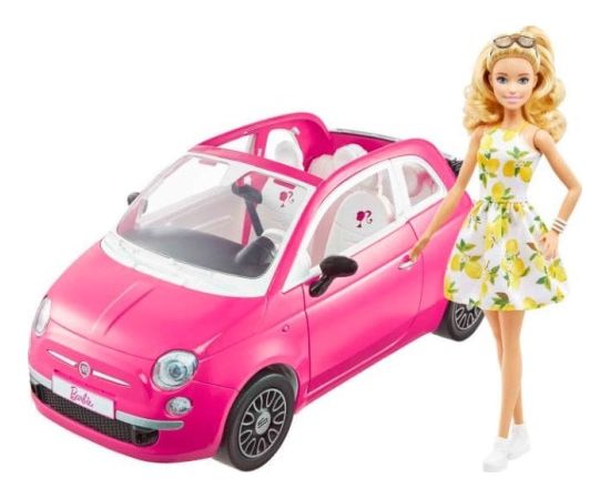 Lalka Barbie Mattel Barbie Lalka + Fiat 500 GXR57