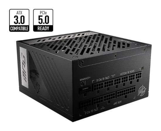 MSI MPG A750GL Блок питания ATX 3.0 / PCI-E 5.0 / 750W