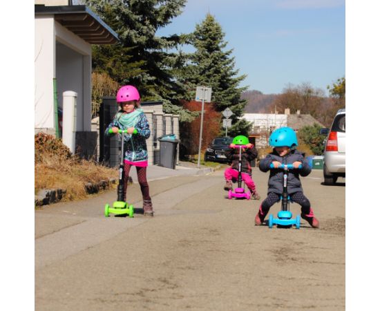 Ķivere skrituļslidotājiem, skeitbordistiem, velosipēdistiem Worker Neonik