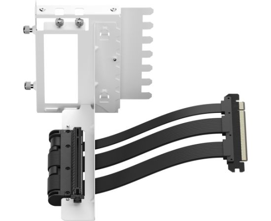 Fractal Design Flex 2 PCIe 4.0 x16 White, bracket + extension cable (white/black, 19.5cm)