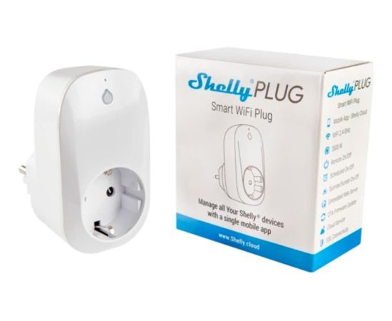 Shelly Plug, plug (white, pack of 3)