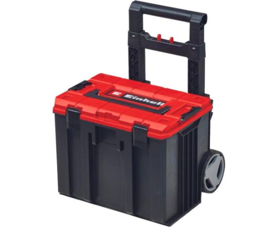 Einhell system case E-Case L, tool box (black/dark red, with wheels)