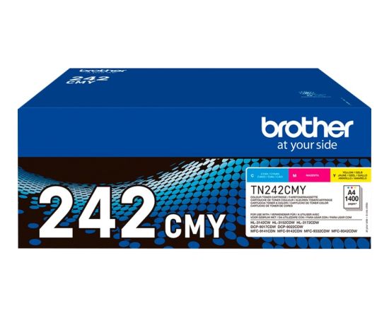 Brother toner three pack TN242CMY