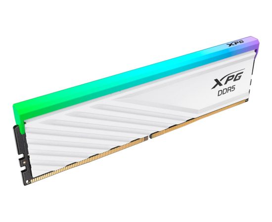 ADATA DDR5 - 16GB - 6000 - CL - 30, Single RAM (white, AX5U6000C3016G-SLABRWH, XPG Lancer Blade RGB, INTEL XMP, AMD EXPO)