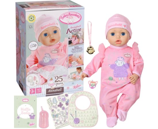 ZAPF Creation Baby Annabell Annabell Active Annabell 43cm, doll