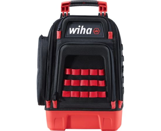 Wiha tool backpack electric set, tool set (black/red, 27 pieces, with backpack)