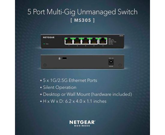 Netgear MS305, Switch (fanless)