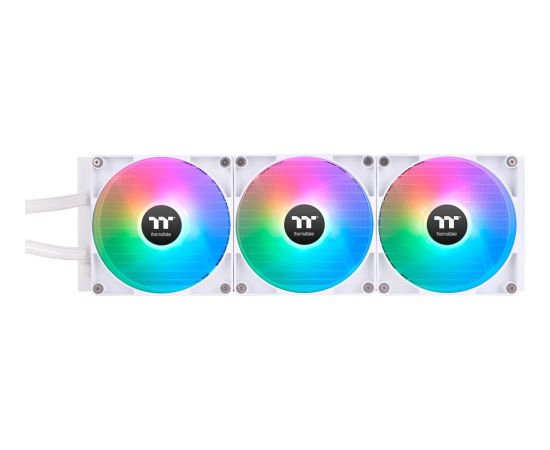 Thermaltake TH420 V2 ARGB Sync All-In-One Liquid Cooler Snow Edition, water cooling (white)