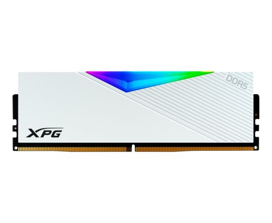 ADATA DDR5 - 32GB - 6400 - CL - 32, Single RAM (white, AX5U6400C3232G-CLARWH, Lancer RGB, INTEL XMP)