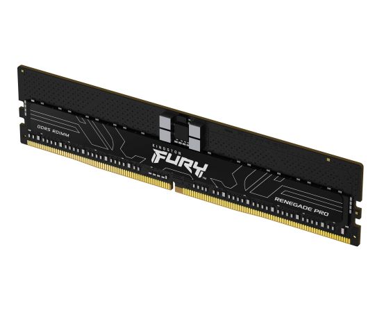 Kingston FURY DDR5 - 16GB - 6000 -CL - 32 , Single RAM (black, KF560R32RB-16, Renegade PRO, INTEL XMP)