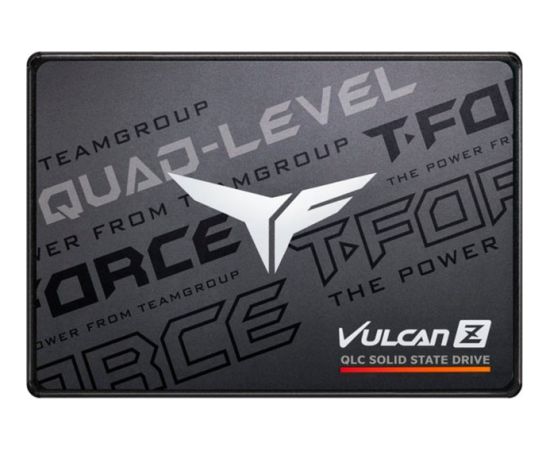 Team Group VULCAN Z QLC 2 TB, SSD (black/grey, SATA 6 Gb/s, 2.5)