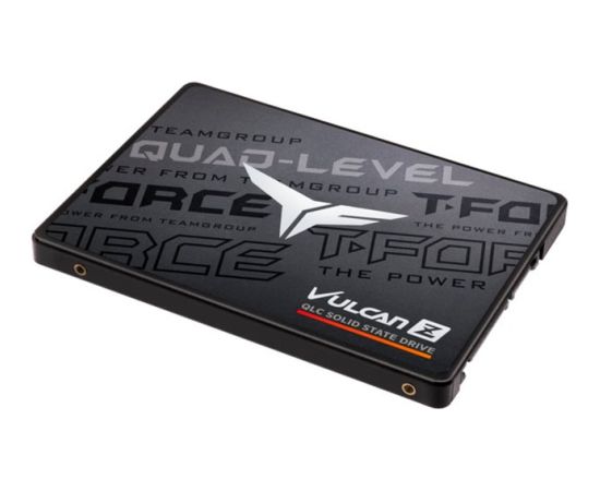 Team Group VULCAN Z QLC 2 TB, SSD (black/grey, SATA 6 Gb/s, 2.5)