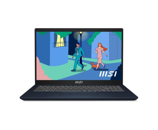 MSI Modern 15 B7M-051PL 7530U Notebook 39.6 cm (15.6") Full HD AMD Ryzen™ 5 16 GB DDR4-SDRAM 512 GB SSD Wi-Fi 6E (802.11ax) Windows 11 Home Black