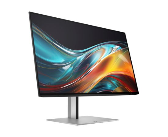 HP 724pf Series 7 Pro FHD Monitor - 23.8" 1920x1080 FHD 300-nit 100Hz AG, IPS, Displayport HDMI DP Daisy Chain, 5x USB 3.0, height adjustable tilt swivel pivot, 3 years (replaces Z24f G3)   8X530AA#ABB