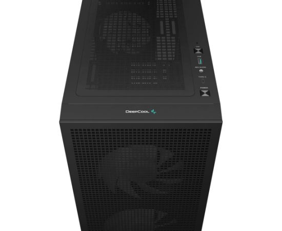 DeepCool CH360 DIGITAL Micro Tower Black