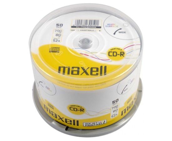 Maxell CD-R 80/700MB XL 52x 50p 50 pc(s)