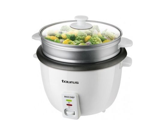 Taurus RICE CHEF rice cooker 1.8 L 700 W Grey, White