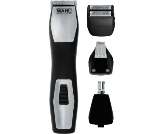 Wahl GroomsMan Pro Battery Black, Stainless steel