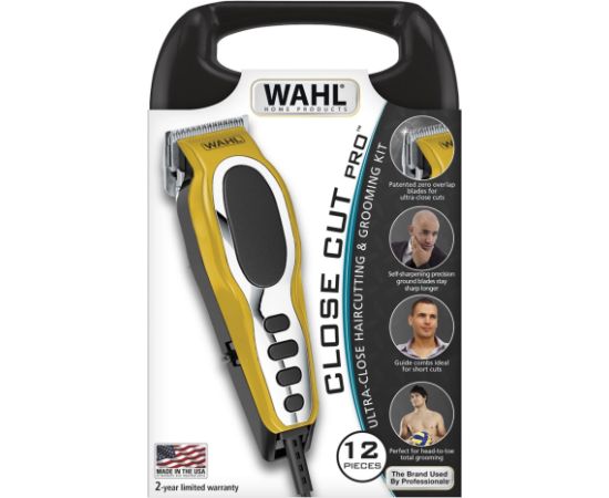 Wahl CloseCut Pro Black, Silver, Yellow