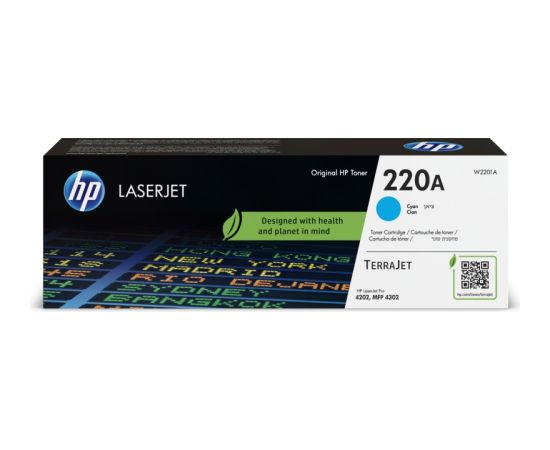 Лазерный картридж HP 220A (W2201A), голубой