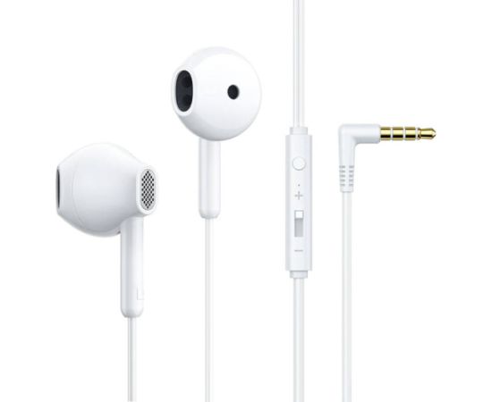 Wired Earphones Joyroom JR-EW05, Half in Ear (White)