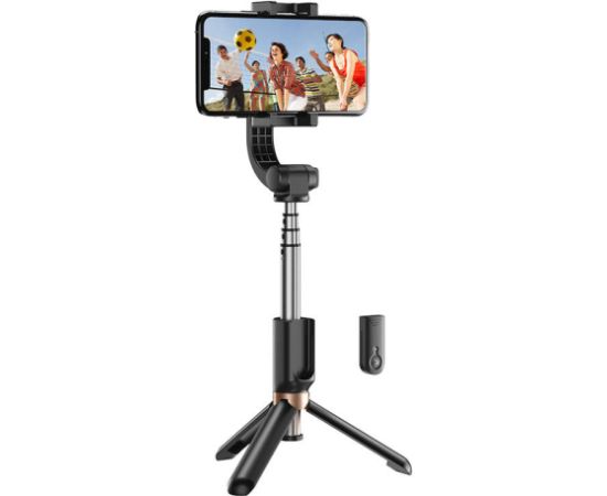 Selfiestick/tripod bluetooth APEXEL APL-D6 (black)