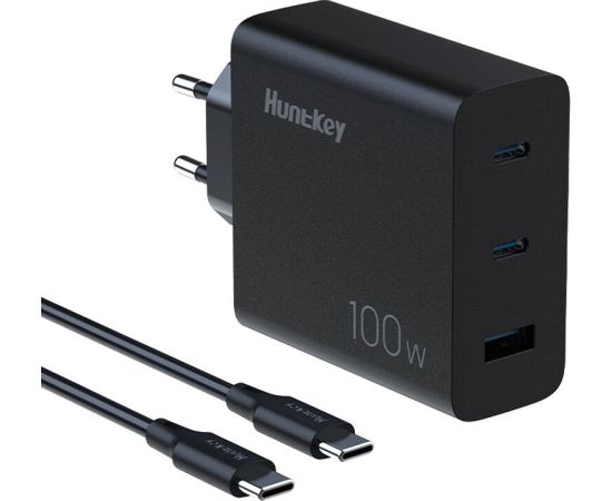 Charger+Cable HuntKey P100 100W PD