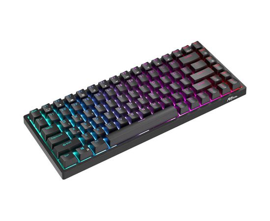 Wireless mechanical keyboard Royal Kludge RK84 RGB, Red switch (black)