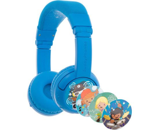 Buddy Toys Wireless headphones for kids Buddyphones PlayPlus (Blue)