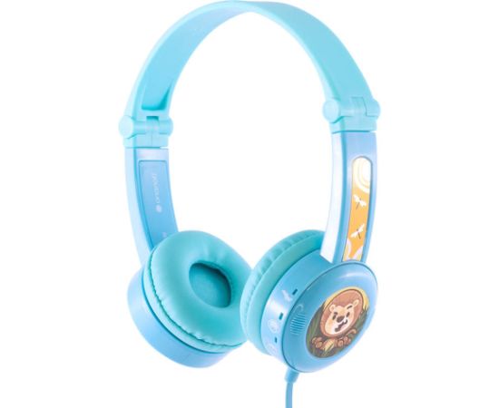 Buddy Toys Wired headphones for kids Buddyphones Travel (Blue)