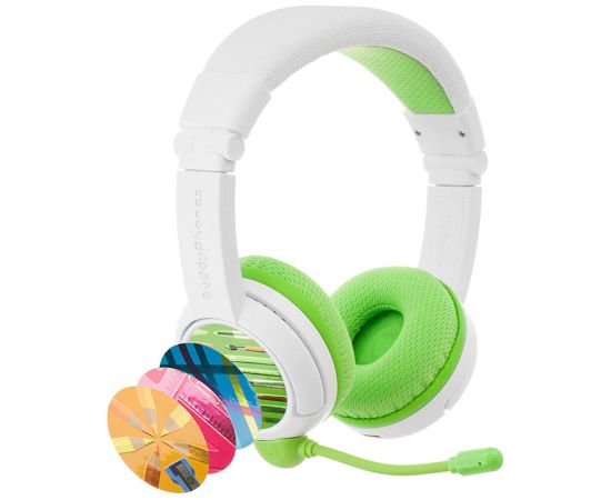 Buddy Toys Wireless headphones for kids BuddyPhones School+ (green)