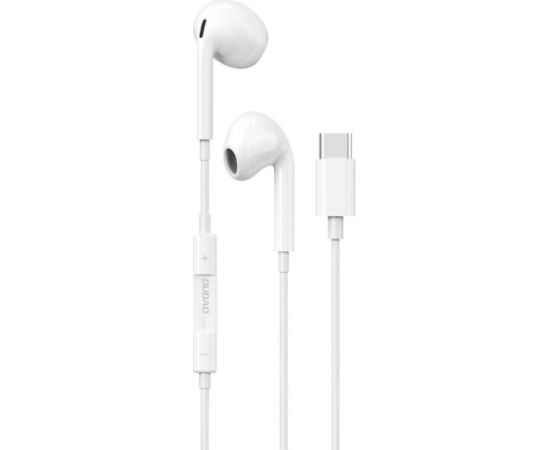 Wired earphones Dudao X14PROT (white)