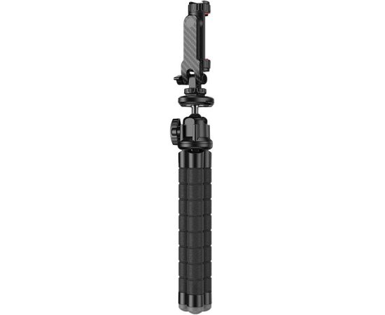 Octopus flexible tripod APEXEL APL-JJ025 with GoPro adapter (black)