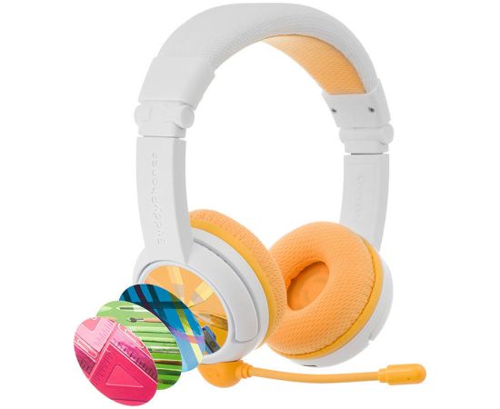 Buddy Toys Wireless headphones for kids BuddyPhones School+ (yellow)