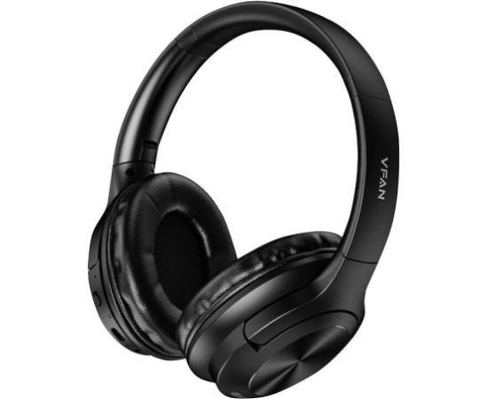 Wireless headphones Vipfan BE04 ANC (black)