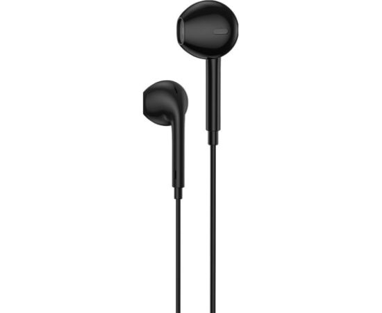 Inclined in-ear remote earphones Foneng EP100 (black)