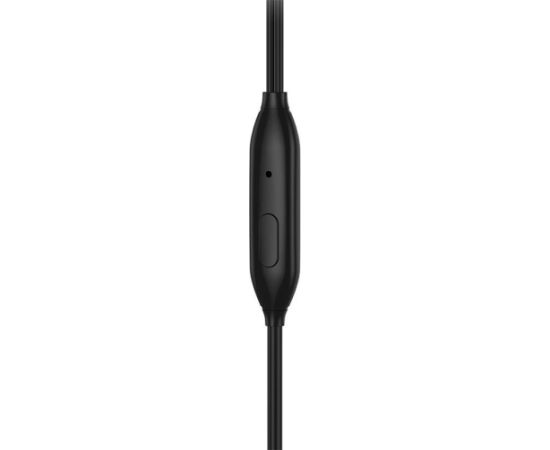 Inclined in-ear remote earphones Foneng EP100 (black)