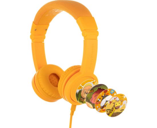 Buddy Toys Wired headphones for kids Buddyphones Explore Plus (Yellow)