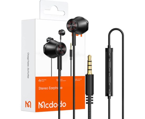 Wired earphones Mcdodo HP-4060 (black)