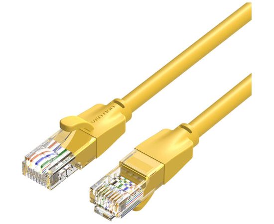 Network Cable UTP CAT6 Vention IBEYF RJ45 Ethernet 1000Mbps 1m Yellow