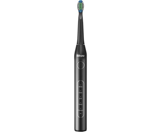 Sonic toothbrush with tips set and water flosser Bitvae D2+C2 (black)