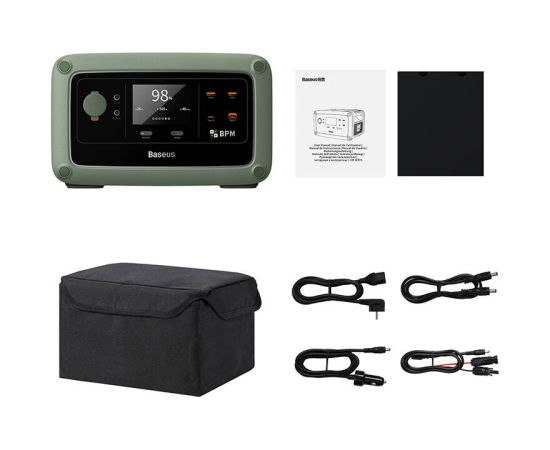 Portable Power Station Baseus Energy Stack 600W Green