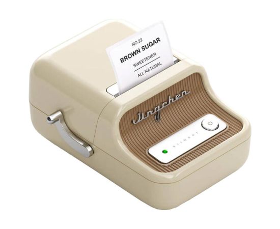 Portable Label Printer Niimbot B21 (Cream)