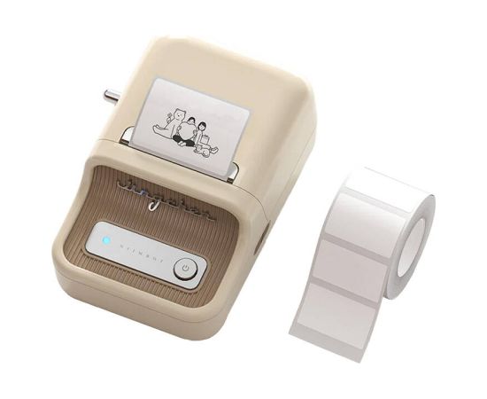 Portable Label Printer Niimbot B21 (Cream)