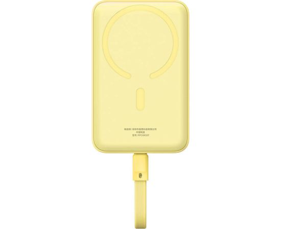 Powerbank Baseus Magnetic Mini 10000mAh 30W MagSafe (yellow)