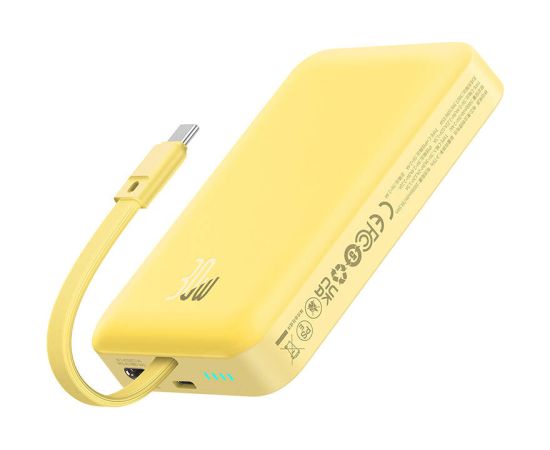 Powerbank Baseus Magnetic Mini 10000mAh 30W MagSafe (yellow)