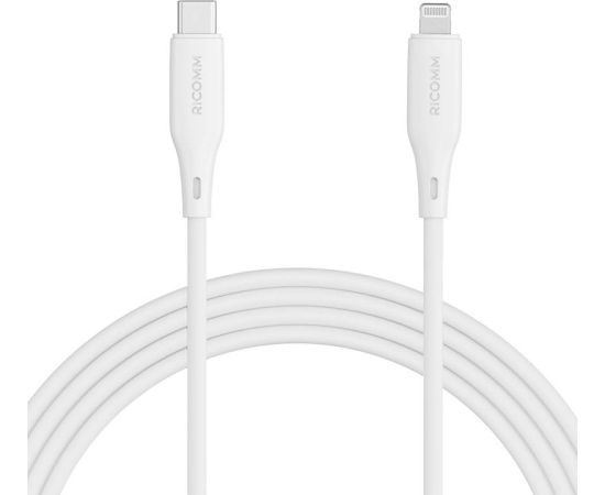 USB-C to Lightning Cable Ricomm RLS007CLW 2.1m