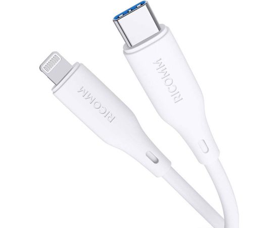 USB-C to Lightning Cable Ricomm RLS007CLW 2.1m