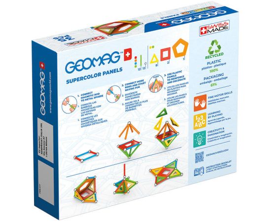 Supercolor Panels Recycled 35-piece GEOMAG GEO-377